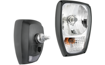 Hauptscheinwerfer Typ H4 mit DT04-6P Stecker - rechts / links