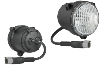 Halogen Arbeitslampe (3 Schrauben version) mit Kabel und Deutsch DT04-2P Stecker