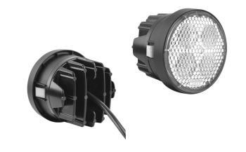 LED Arbeitslampe mit Kabel (Befestigung - 2 Riegel)