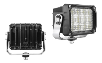 LED Arbeitslampe mit boden Halter und eingebautem AMP SuperSeal Stecker