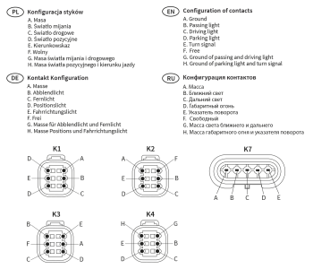 RGV1B-FF Hauptscheinwerfer RHT