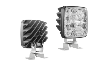 LED Arbeitslampe mit Omega Halter und eingebautem AMP SuperSeal Stecker