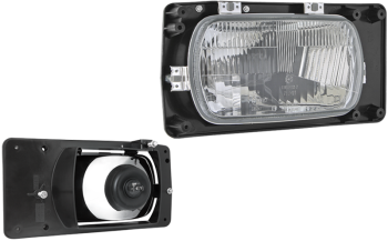 Hauptscheinwerfer Typ H4 - rechts mit Handkorrektor (Abblendlicht, Fernlicht)