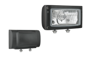 Hauptscheinwerfer Typ H4 mit eingebautem DT04-6P Stecker (Abblendlicht, Fernlicht, Positionslicht)