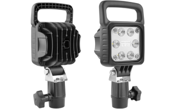 LED Arbeitslampe mit CAR3 Halter und eingebautem Deutsch DT04-2P Stecker