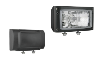 Hauptscheinwerfer Typ H4 mit eingebautem DT04-6P Stecker (Abblendlicht, Fernlicht, Positionslicht)