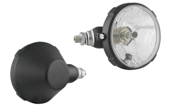 Hauptscheinwerfer Typ H4/R2 im Kunstoffgehäuse - links (Abblendlicht, Fernlicht, Positionslicht)