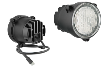 LED Nebelscheinwerfer mit Kabel und Deutsch DT04-2P Stecker (3 Schraubenversion)