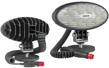5500 lm - LED-Modul 12V-24V, Spiralkabel 8 m, Feuerzeug Stecker