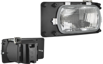Hauptscheinwerfer Typ H4 - links für elektrischer Korrektor (Abblendlicht, Fernlicht, Positionslicht)
