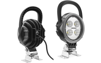 LED Arbeitslampe mit Omega Halter, Kabel und Ausschalter