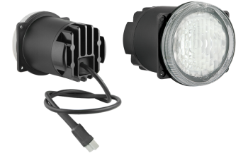 LED Arbeitslampe mit Kabel und Deutsch DT04-2P Stecker (4 Schraubenversion)