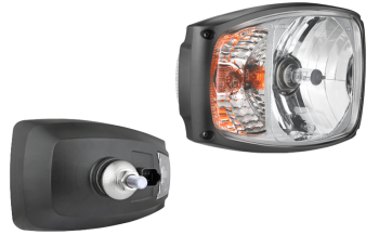 Hauptscheinwerfer Typ H4 mit DT04-6P Stecker - rechts