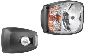 Hauptscheinwerfer Typ H4 mit AMP SuperSeal Stecker - rechts