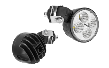 LED Arbeitslampe mit eingebautem Deutsch DT04-2P Stecker und drehbarer halter