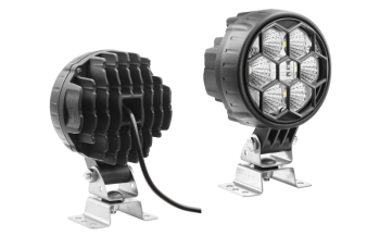 LED Arbeitslampe mit Omega Halter und Kabel