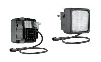 LED Rückfahrleuchte mit rückwärtiger Halter, Kabel und AMP SuperSeal Stecker