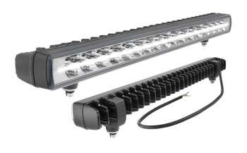 LED Arbeitslampe mit Positionslicht und unten Halter