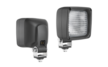 Halogen Arbeitslampe mit eingebautem AMP Faston Stecker