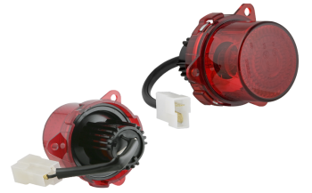 Glühbirne P21/5W 12V, Kabel 0,1 m, AMP Faston-Stecker