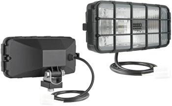 ohne Glühbirnen, Gitter, Kabel 0,35 m, AMP Faston-Stecker