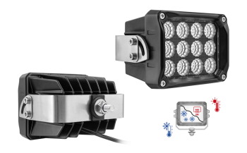 LED Arbeitslampe mit rückwärtiger Halter und Kabel