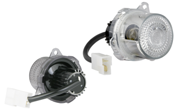 Glühbirne P21W 12V, Kabel 0,1 m, AMP Faston-Stecker