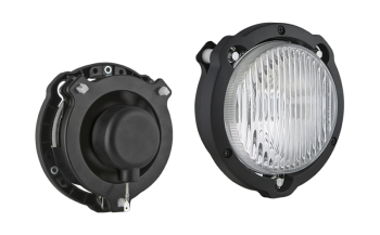 Rallye Scheinwerfer, Nebellicht Ø122 mit Rahmen