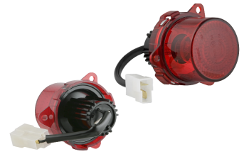 Glühbirne R5W 12V, Kabel 0,1 m, AMP Faston-Stecker