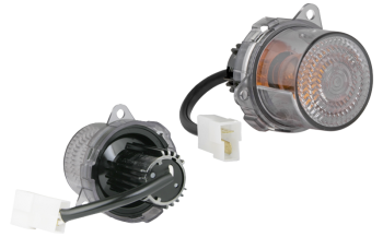 ohne Glühbirne, Kabel 0,1 m, AMP Faston-Stecker