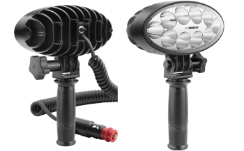 5500 lm - LED-Modul 12V-24V, Spiralkabel 8 m, Feuerzeug Stecker