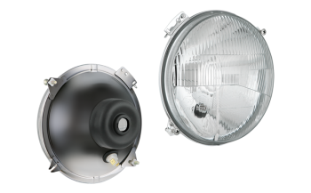 Reflektor für Fiat 124, Typ R2 (Abblendlicht, Fernlicht, Positionslicht)