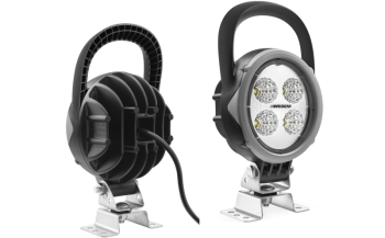 LED Arbeitslampe mit Omega Halter und Kabel