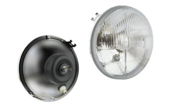 Reflektor für Fiat 600, Typ R2 (Abblendlicht, Fernlicht, Positionslicht)