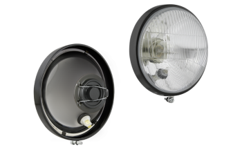 Reflektor Typ R2, mit dem Metallrahmen - stehend (Abblendlicht, Fernlicht, Positionslicht)