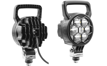 1500 lm - LED-Modul 12V-24V, Kabel 0,5 m, Gitter, Griff