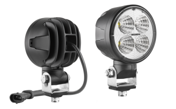 LED Arbeitslampe mit Kabel, H9-H11 Stecker und drehbarer halter