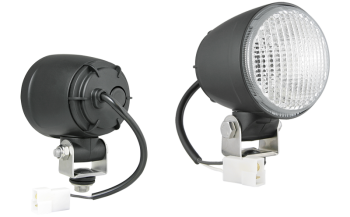 Halogen Arbeitslampe mit Kabel und AMP Faston Stecker